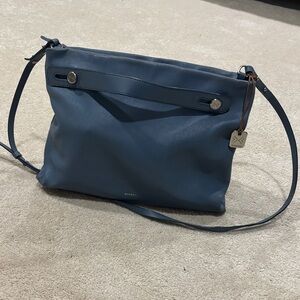 Skagen Blue Leather Women's Bag